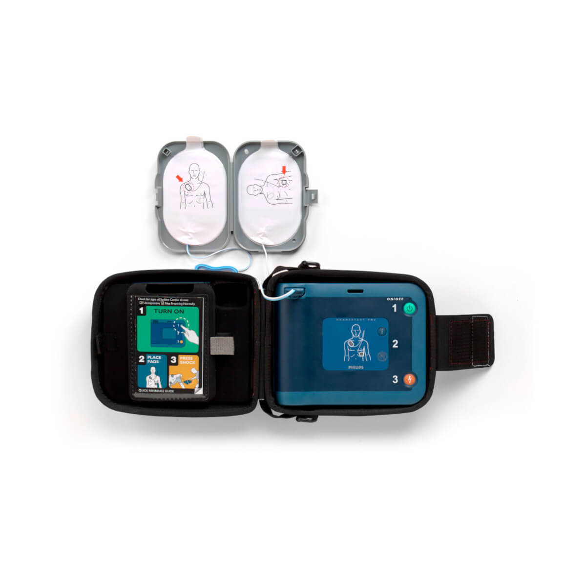 Defibrylator AED Philips Heartstart FRx w walizce ochronnej PELI - obrazek 3
