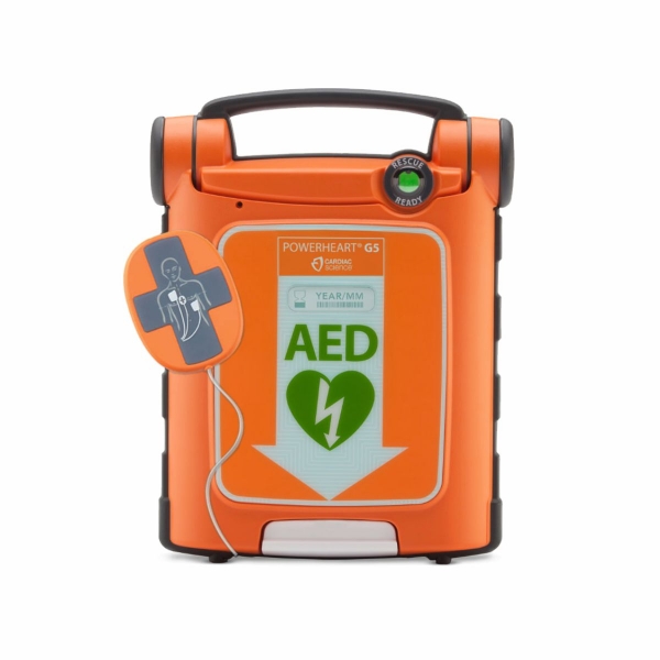 defibrylator powerheart g5 semi icpr półautomatyczny z czujnikiem kontroli ucisków RKO