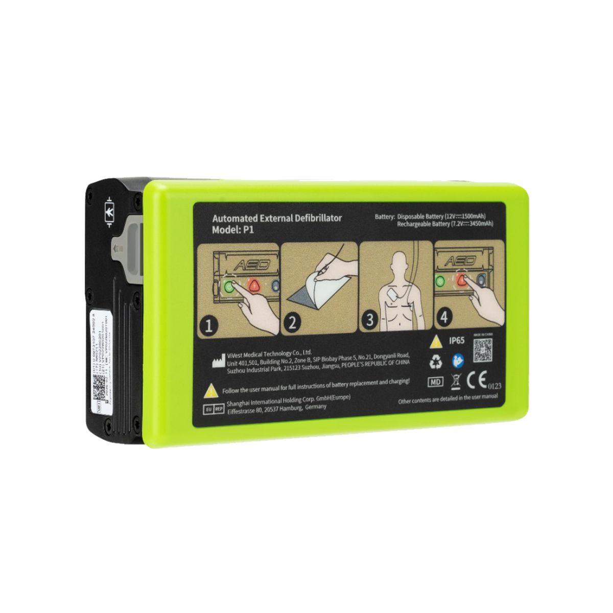 Defibrylator VIVEST P1 (Bateria) - obrazek 8