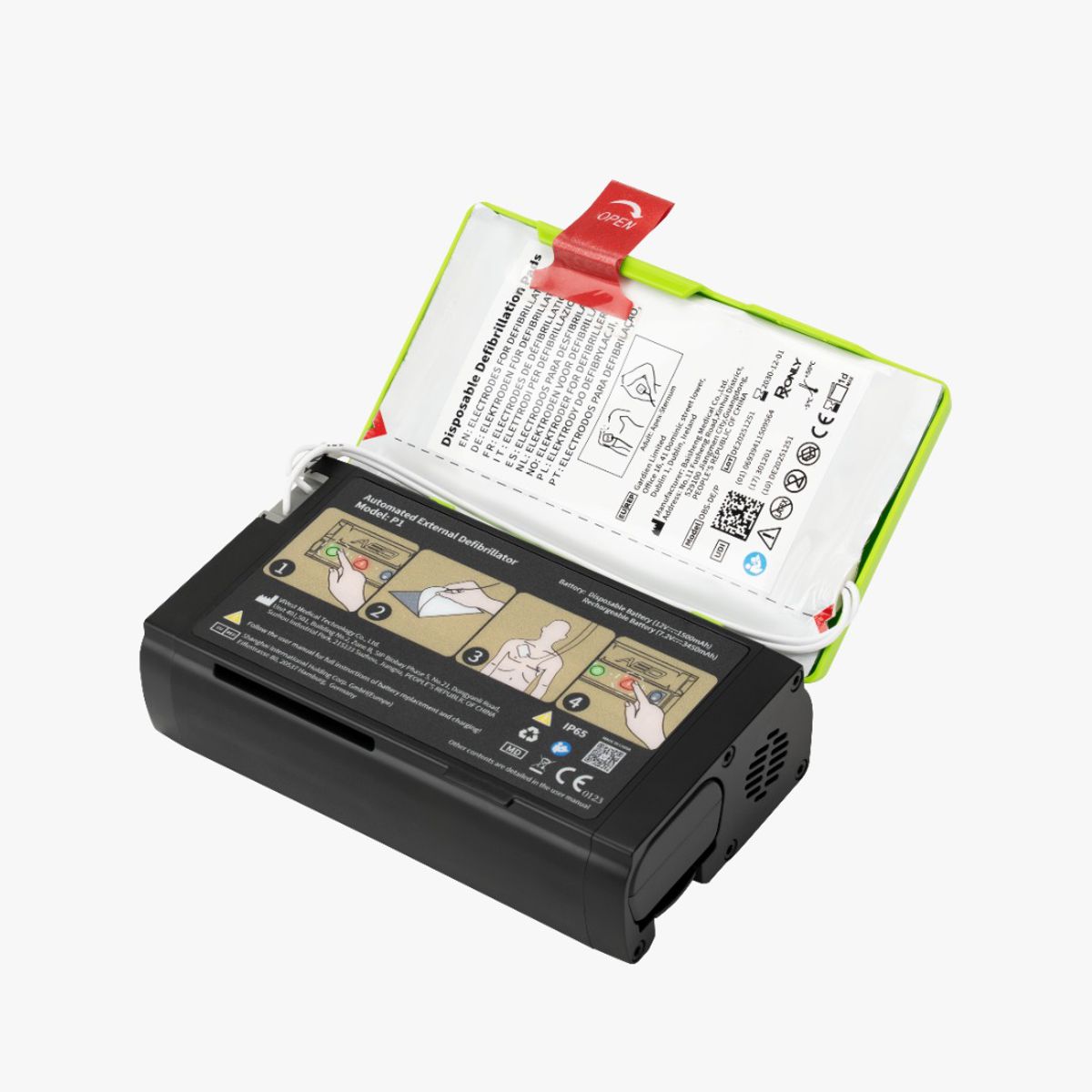 Defibrylator VIVEST P1 (Bateria) - obrazek 10