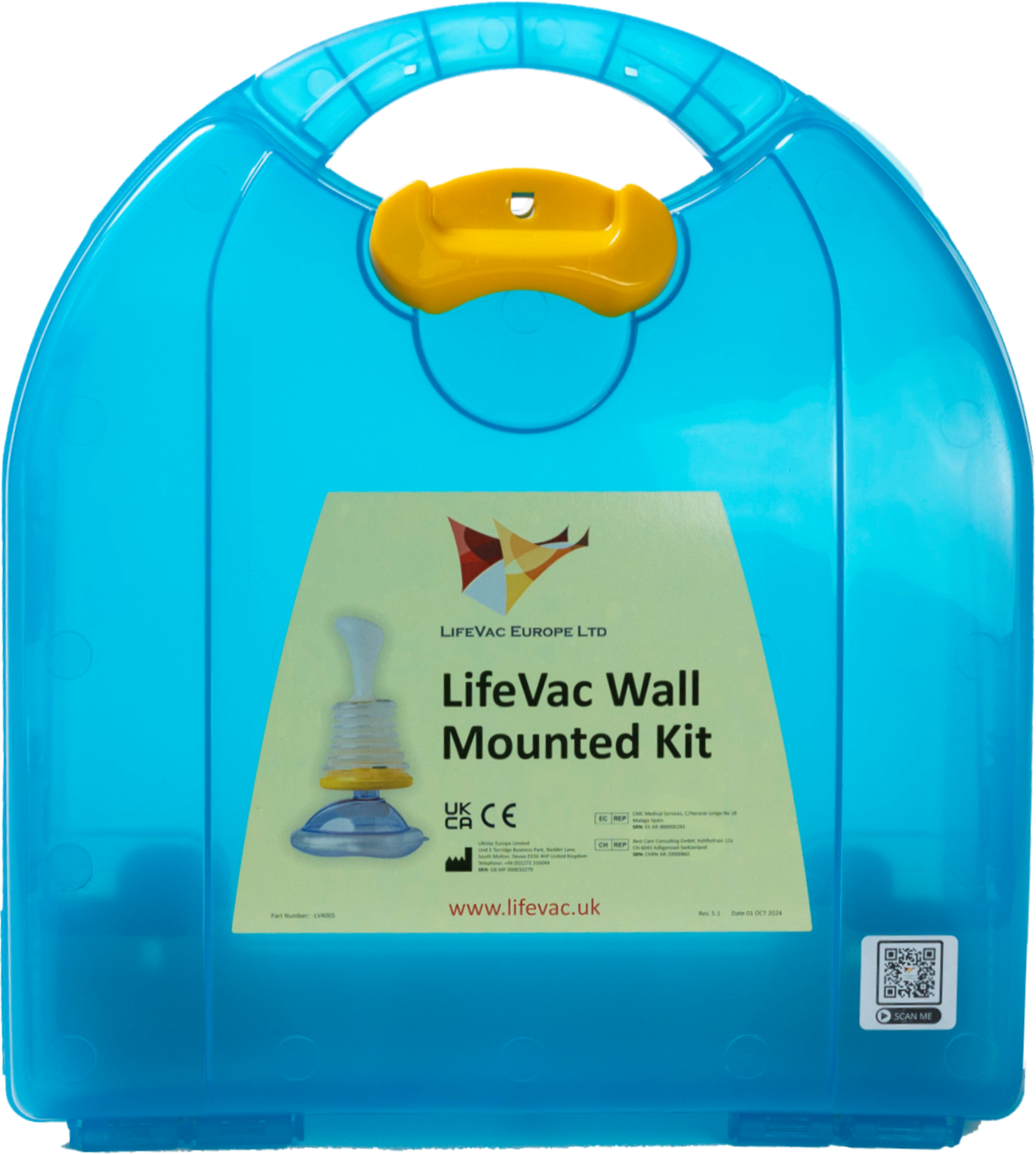LifeVac LV08 – urządzenie do udrażniania dróg oddechowych, w walizce - obrazek 2
