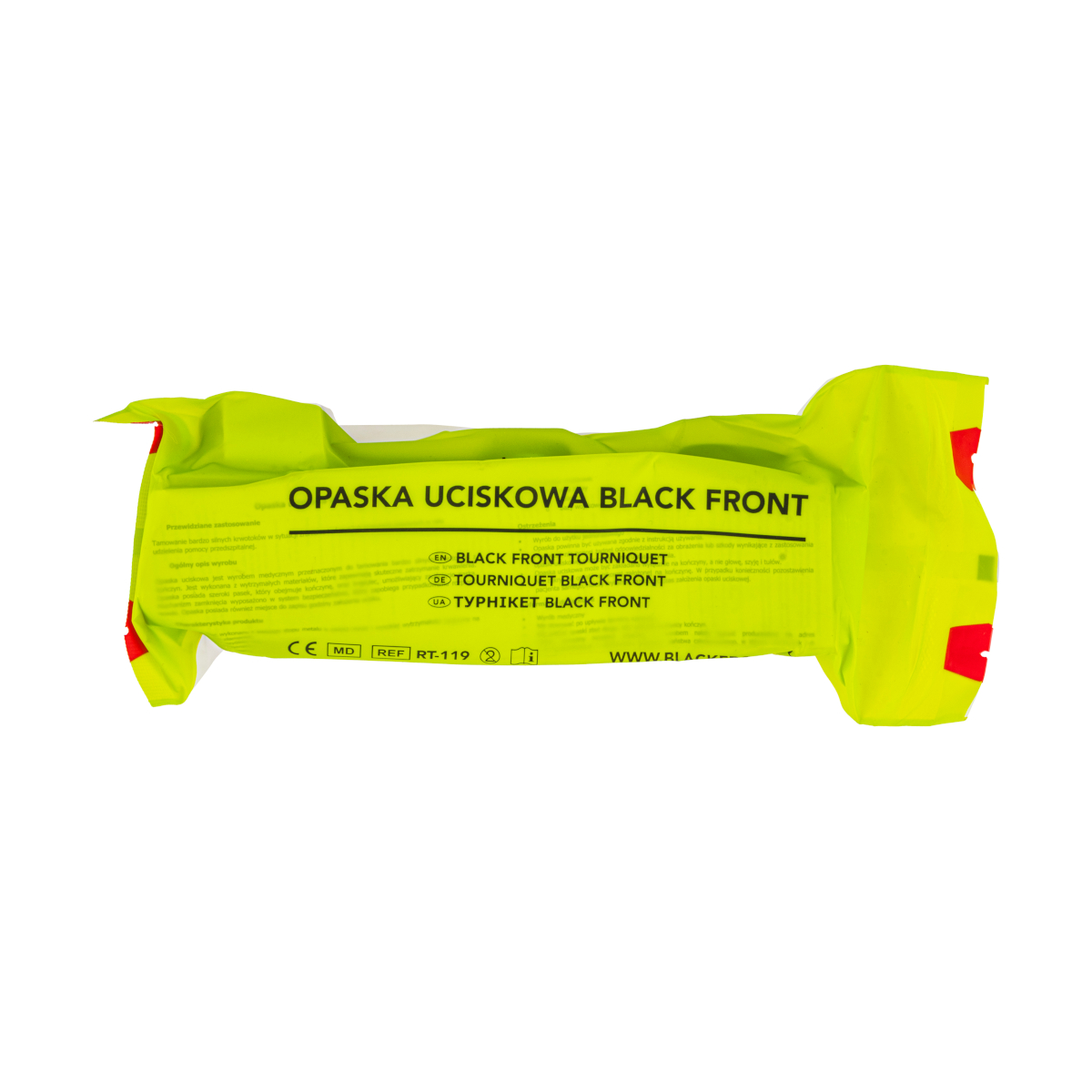 Opaska uciskowa staza taktyczna BLACK FRONT fluo