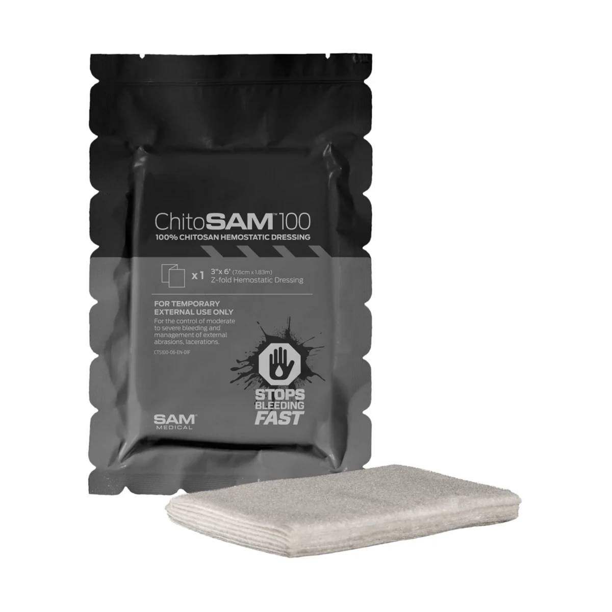 opatrunek hemostatyczny chitosam 6