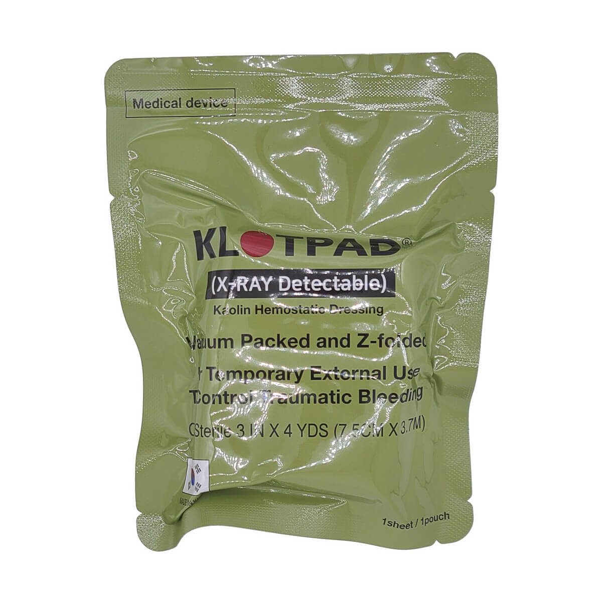 opatrunek hemostatyczny klotpad z-fold