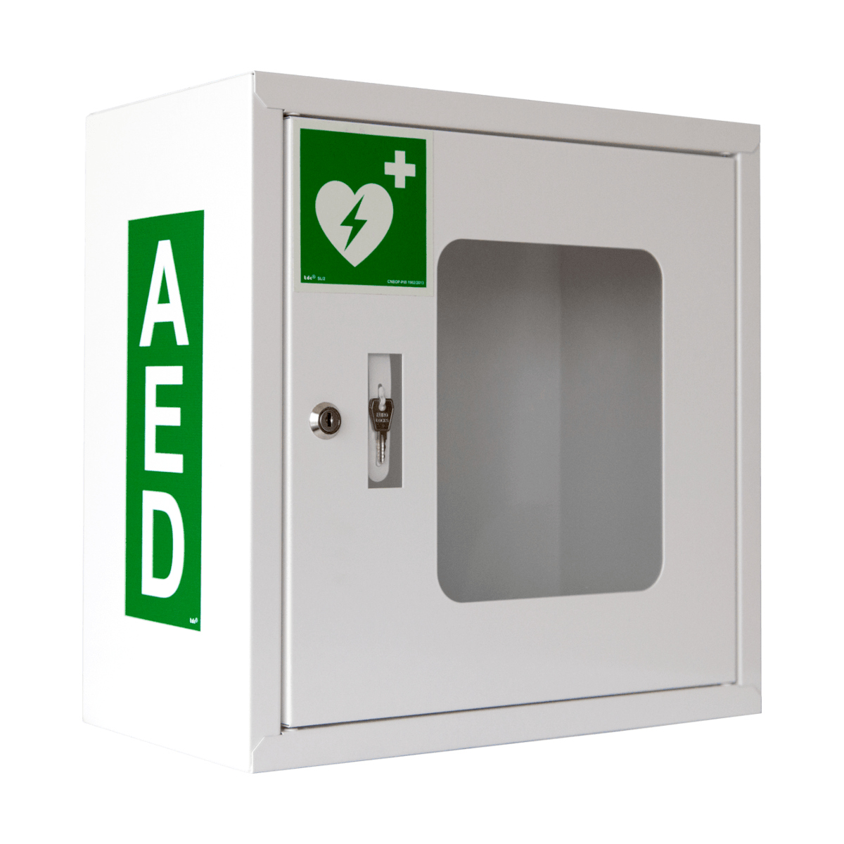 Szafka wewnetrzna metalowa na defibrylator AED 2