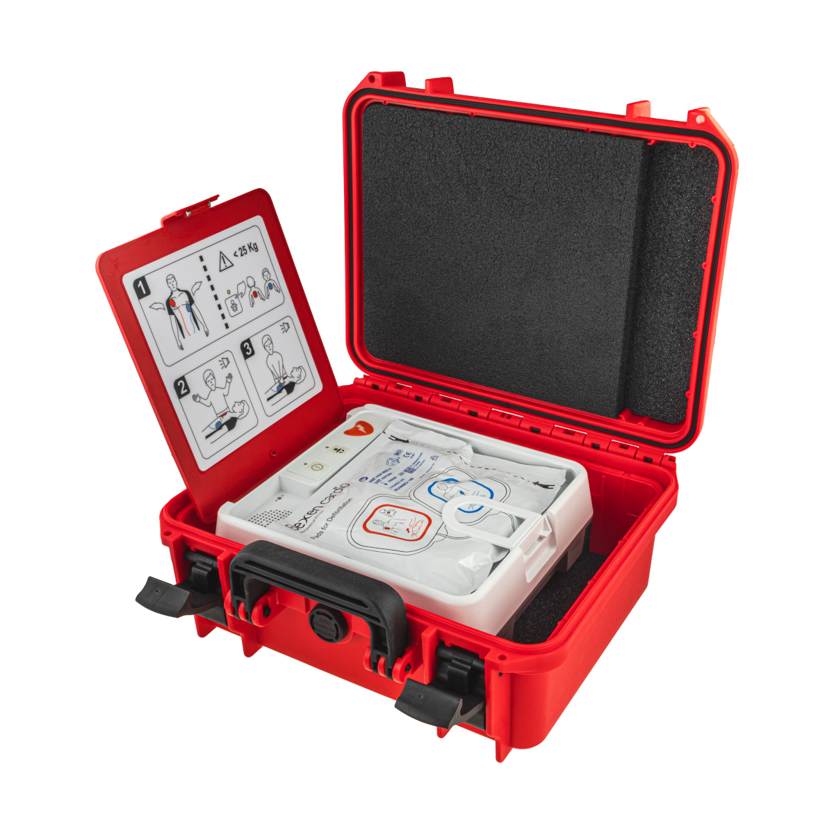 Walizka ochronna IP67 do defibrylatora AED Reanibex 100