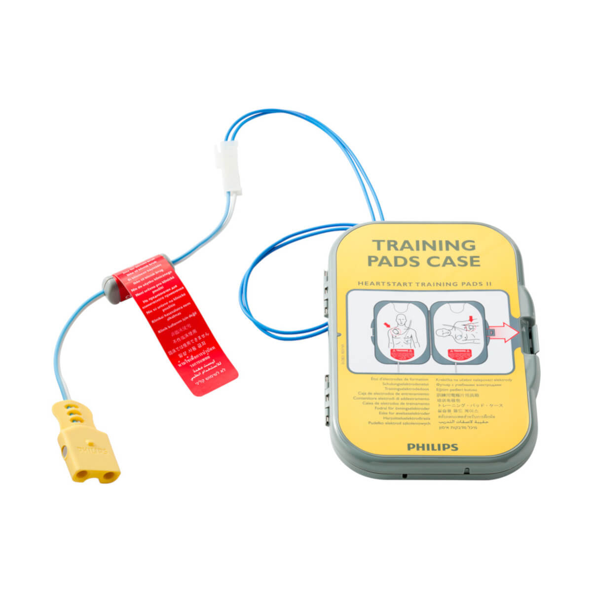 Zestaw szkoleniowy do defibrylatora AED Philips HeartStart FRx mata i elektrody